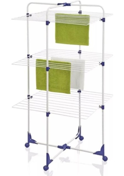 Beyaz Çamaşır Kurutucu Tower, 270 Cm, Dayanıklı ve Pratik Kullanım Sağlar