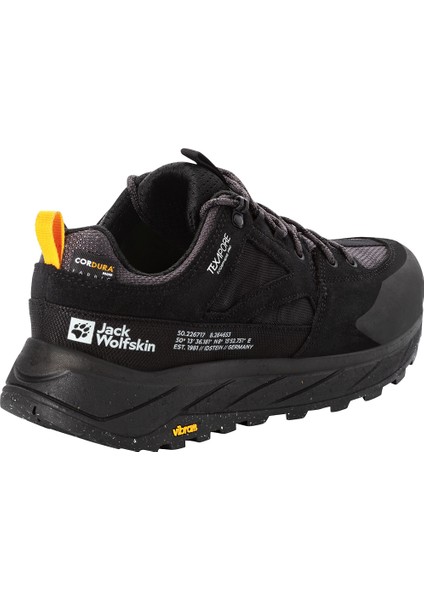 Terraquest Texapore Low Erkek Siyah Outdoor Ayakkabı