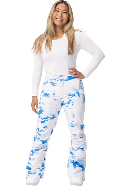 Chloe Kim Kadın Mavi Snowboard Pantolonu
