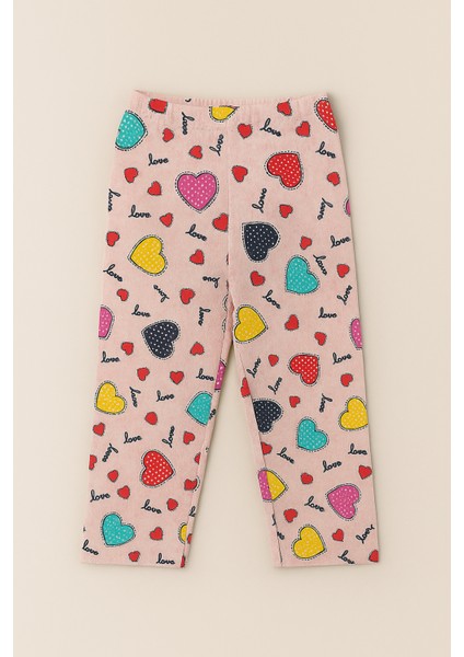 Kız Çocuk Desenli Pijama Altı – Rahat, Şık ve Konforlu