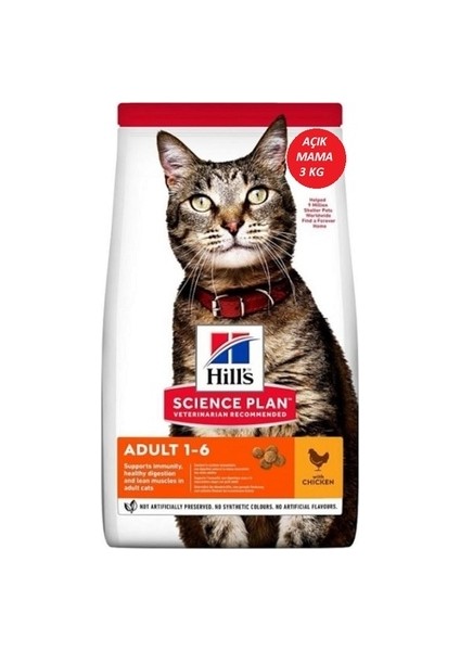Adult Optimal Care Tavuklu Yetişkin Kedi Maması 3kg