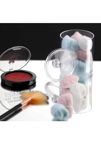 Turuncu Kapaklı 3'lü Çok Amaçlı Düzenleyici, Makyaj ve Banyo Organizeri