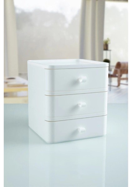 3 Katlı Çok Amaçlı Beyaz Makyaj ve Düzenleyici Organizer fırsatları