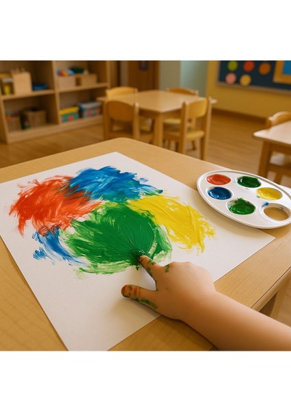 Sarı Parmak Boyası Nova Color 1000 ml - Kolay Silinebilir fiyatları