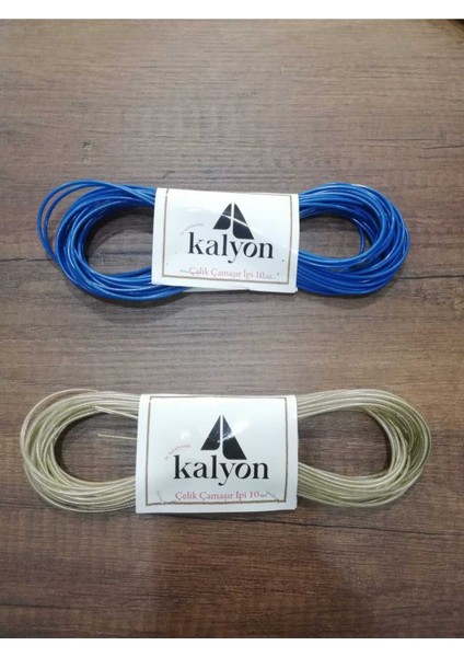Renkli Çelik Pvc Kaplı 10M Çamaşır Ipi, 2'li Paket, Dayanıklı ve Esnek Malzeme