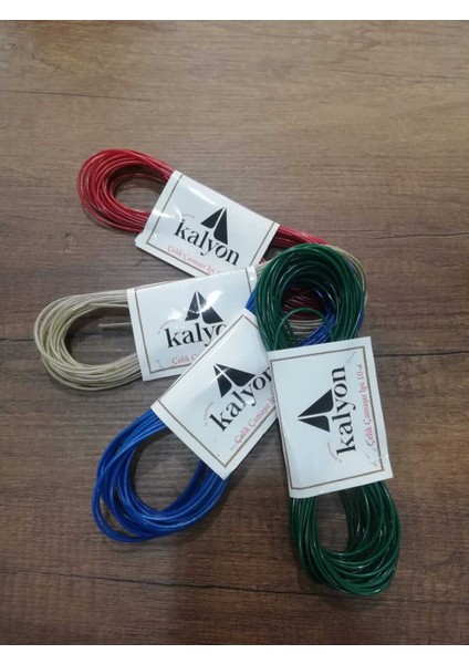 Renkli Çelik Pvc Kaplı 10M Çamaşır Ipi, 2'li Paket, Dayanıklı ve Esnek Malzeme modelleri