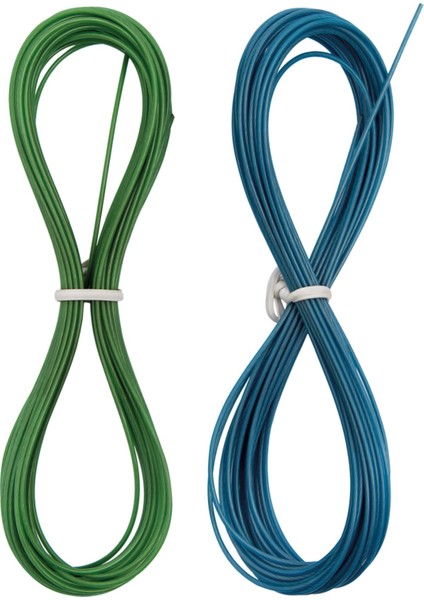 Renkli Çelik Pvc Kaplı 10M Çamaşır Ipi, 2'li Paket, Dayanıklı ve Esnek Malzeme
