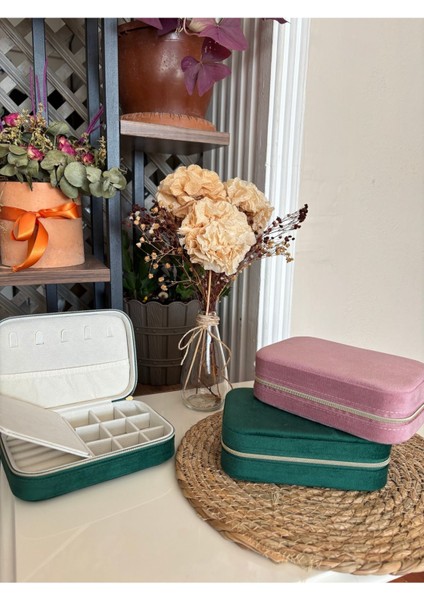 Özel Tasarımlı Büyük Boy Pembe Takı Çantası modelleri