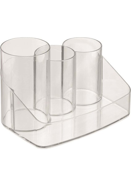 Şeffaf Saç ve Takı Organizeri, 20X14X13 Cm, Turuncu Renkli, Şık ve Kullanışlı. modelleri