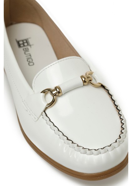 25S-118 5fx Beyaz Kadın Loafer