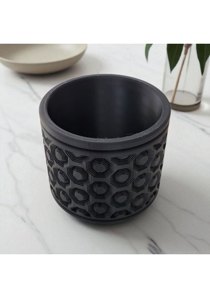 Şık Siyah Dekoratif Makyaj Organizeri, Düzen ve Estetik Sağlar fiyatları