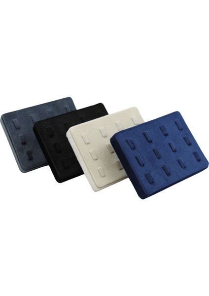 12'li Grup Yüzük Seti, Gri Renk, Şık ve Zarif Tasarım fiyatları