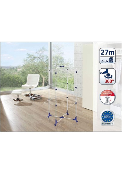 Beyaz Serbest Duran Elbise Çamaşır Kurutucu, Hava Dolaşımı, Pratik Kullanım indirimleri