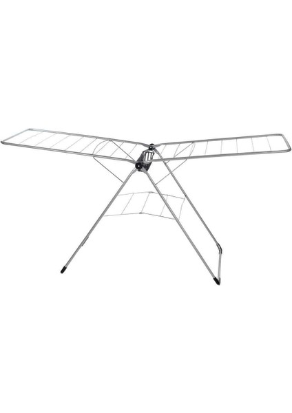 Sepetli Çamaşır Askısı, Beyaz, Pratik ve Kullanışlı Ev Gereciği