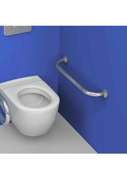 Yaşlı ve Bedensel Engelli Tutunma Barı,küvet Tutamağı Paslanmaz Krom Kalın Banyo Tutamağı 32Q 50CM fiyatları