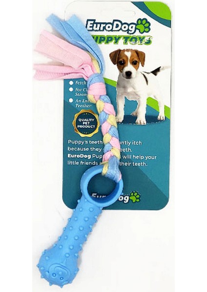 Puppy Toys Mavi Ufak Kemik Diş Kaşıma Oy. Lzwdr