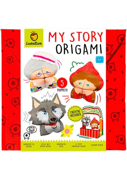 Origamiden Hikayeler - Kırmızı Başlıklı Kız