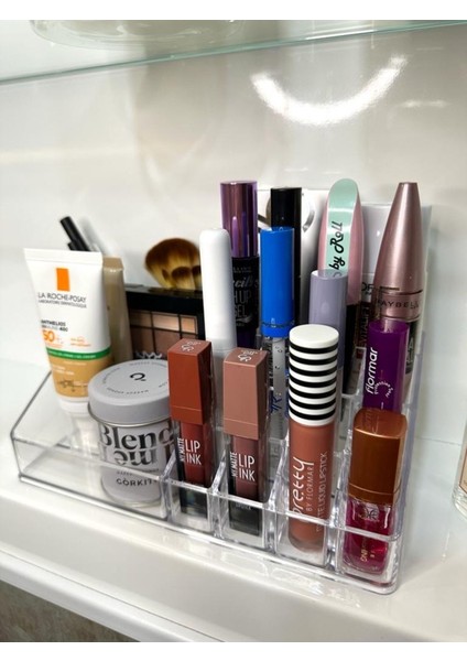 Şeffaf Makyaj Düzenleyici, Ruj, Krem, Rimel ve Kalemler Için Mükemmel Organizer fırsatları