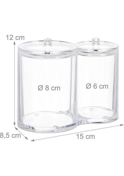 2'li Pamukluk Organizer, Şık ve Kullanışlı, Beyaz Renkli Çift Set fiyatları