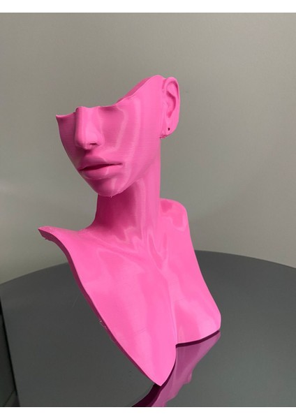 Pembe Renk Dekoratif Takı Mankeni 21 Cm, Takı Organizer ve Sergileme Standı fiyatları