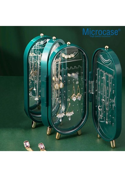 Katlanabilir Aynalı Takı Düzenleyici, 3 Bölmeli, Şık ve Pratik Organizer modelleri