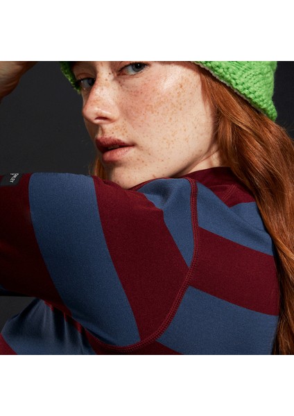 Rowley Top Kadın Bordo İçlik Üst