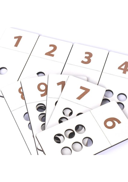 Renkli Sayma Tabletleri Ahşap Oyuncak / Sayma Becerisi fiyatları