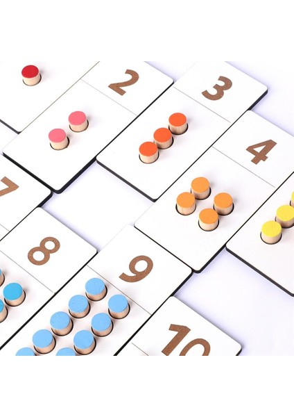 Renkli Sayma Tabletleri Ahşap Oyuncak / Sayma Becerisi modelleri