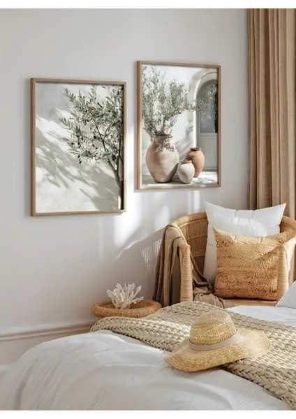 Doğal Ahşap Çerçeveli Uv Baskı Duvar Tablosu Salon Yatak Odası Cafe Mutfak Için Modern Duvar Dekoru