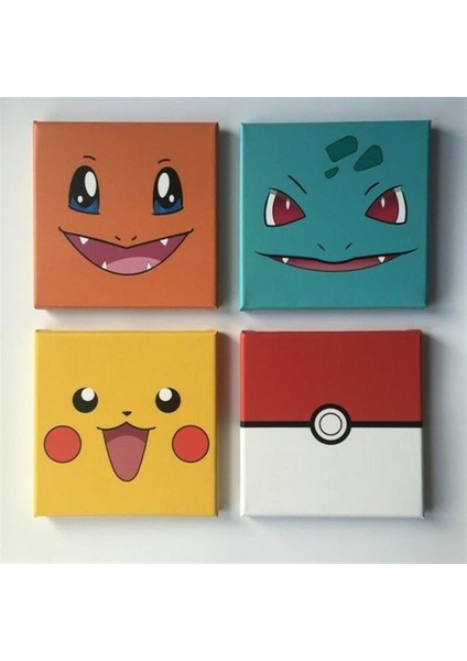 Pikachu Magnet Seti 4'lü