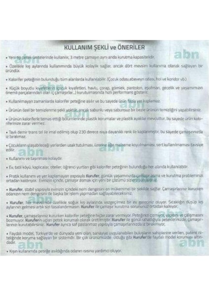 60CM 5 Telli Portatif Çamaşır Askısı, Kolay ve Hızlı Kurutma Için Ideal fırsatları