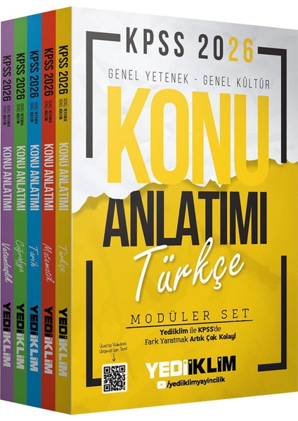 2026 Kpss Gygk Lisans Karma Set:konu Anlatımlı 5 Kitap-Tüm Dersler Soru Bankası-Çözümlü 30 Deneme fırsatları