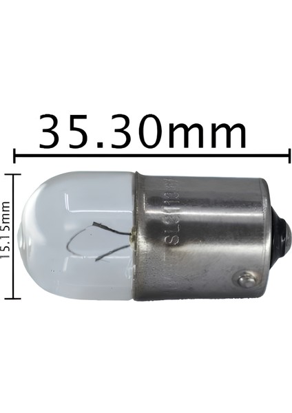 10 Adet 12V 10W 67 Ampul R10W