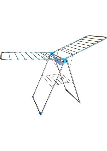 Kalın Borulu Mandallı Çamaşır Kurutmalığı, Sepetli Siyah Renk fiyatları