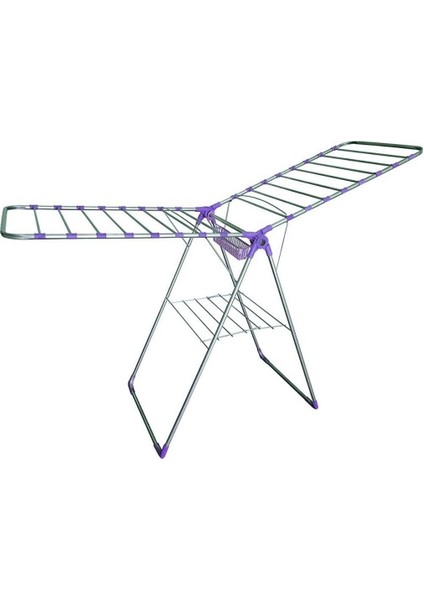 Kalın Borulu Mandallı Çamaşır Kurutmalığı, Sepetli Siyah Renk modelleri