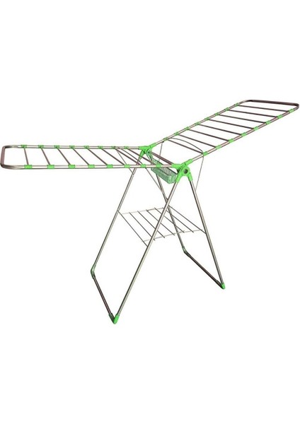 Kalın Borulu Mandallı Çamaşır Kurutmalığı, Sepetli Siyah Renk fırsatları