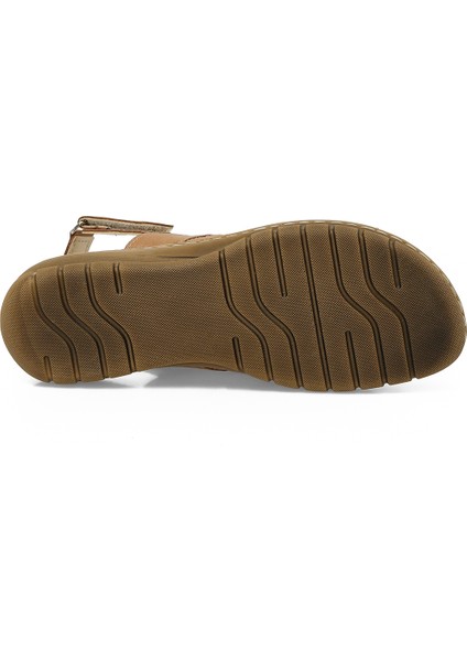 166968.Z5FX Taba Kadın Düz Sandalet