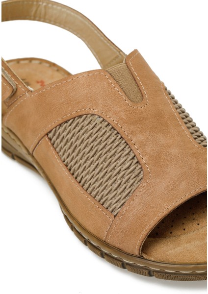 166968.Z5FX Taba Kadın Düz Sandalet