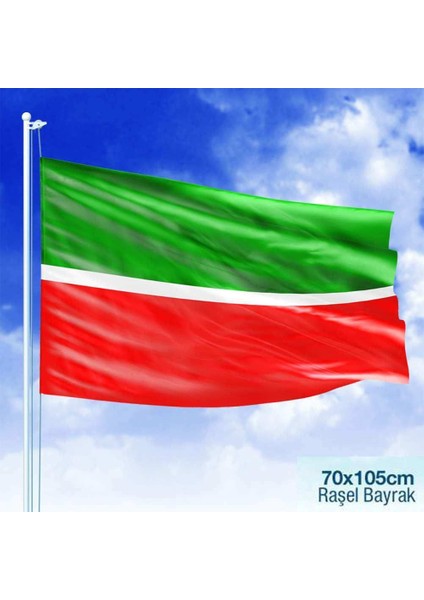 Tataristan Cumhuriyeti Bayrağı -Türk Devletleri Bayrak -70x105 cm