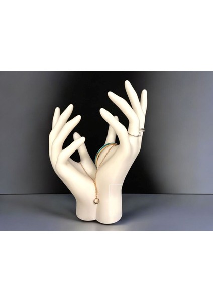 El Şekilli Dekoratif Takı ve Makyaj Organizer, Şık ve Fonksiyonel Düzenleme. modelleri