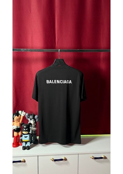 Logo Nakış Işlemeli Oversize Erkek T-Shirt Nw