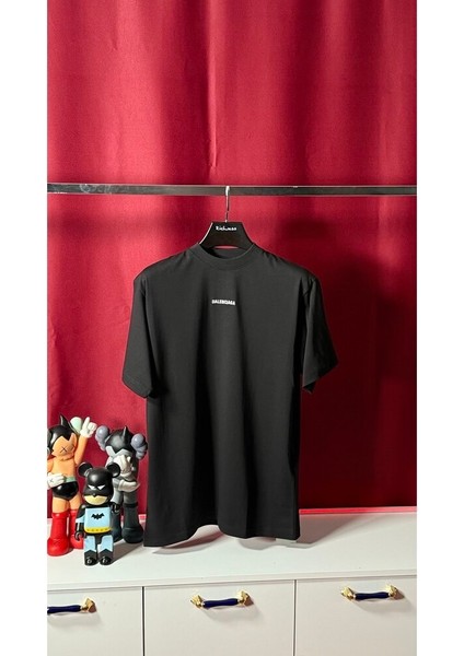 Logo Nakış Işlemeli Oversize Erkek T-Shirt Nw fiyatları