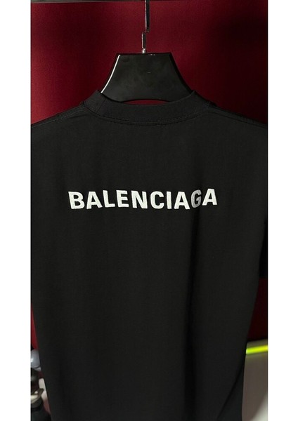 Logo Nakış Işlemeli Oversize Erkek T-Shirt Nw modelleri