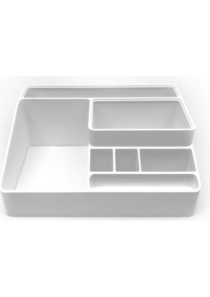 Beyaz Makyaj ve Fırça Düzenleyici, Şık ve Kullanışlı Tasarım modelleri