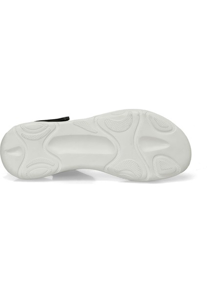 167015.Z5FX Siyah Kadın Comfort Sandalet