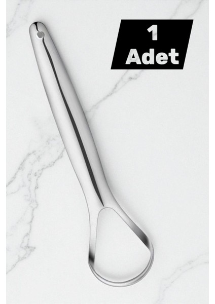 Çelik Dil Temizleyici Dil Sıyırıcı Paslanmaz Çelik Ağız Bakım Fırçası Dil Plak Temizleme Aparatı