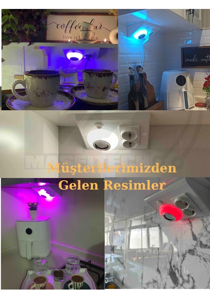 Dolap ve Tezgah Altı Bluetooth Müzik Çalar Prizmatik Venüs Kablolu (5 Metre) modelleri