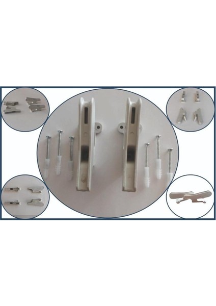 Beyaz Kalorifer Petek Kurutmalık ve Duvar Montaj Aparatı, Pratik ve Şık Kullanım fırsatları