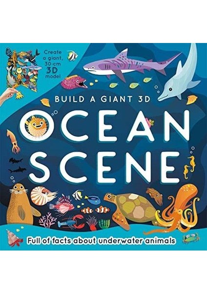 Build A Giant 3d: Ocean Scene (Ciltli)