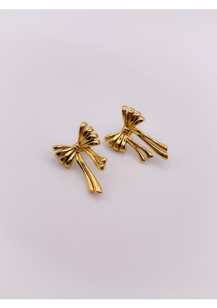 Çelik Küpe Tasarım Fiyonk Küpe modelleri